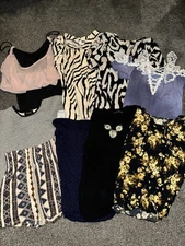 Womens Clothing Bundle X 9 Piece, Size 8, Mixed Brands / Styles / Patterns