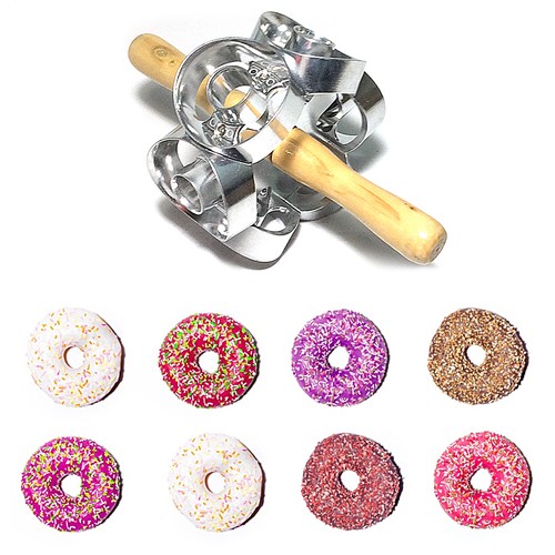 Donut Cutter Biscuit Mold For Baking Machine Pastry Dough Baking Roller Tools - Picture 6 of 10