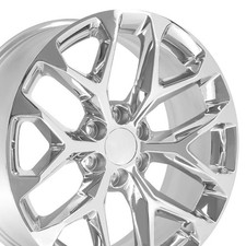 Snowflake Ck156 Chrome 22 Inch Wheel Fits Cadillac Gmc Chevy