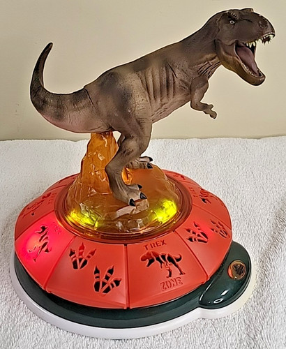 Jurassic World Dominion T-Rex Light & Sound Room Glow Night Light Lamp