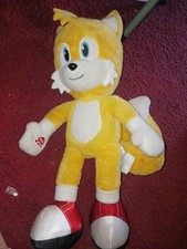 Build A Bear Tails 17" Fox Plush BAB Sonic the Hedgehog 2 Stuffed Toy W/ Sound