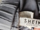 Shein S Gray Jogger Cargo Pants Elastic Waist Missing Drawstring 100% Cotton — photo 8