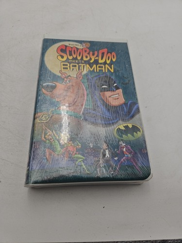 Scooby-Doo Meets Batman (VHS, 2002, Clamshell) Brand New Sealed