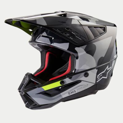 Alpinestars 2026 Supertech SM5 Rover 2 Grey Yellow Motocross