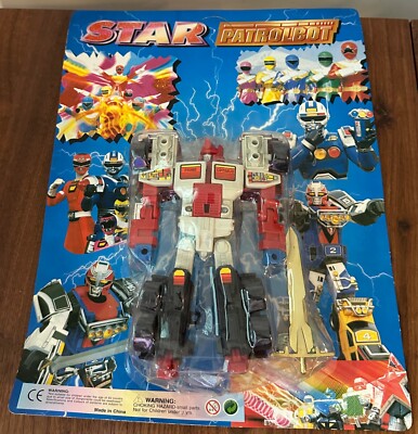 Star Patrolbot Transformable KO Figure Transform to Truck Robot New Vintage B3