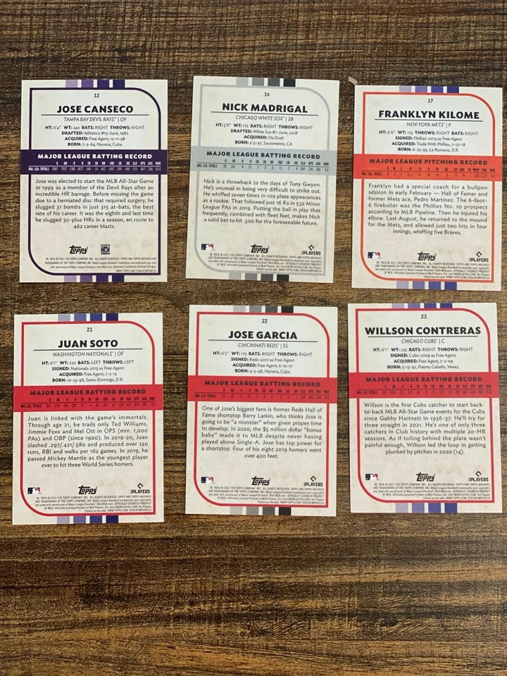 2021 Topps Archives Snapshots Base Card ~ Pick your Card - Image 4 of 4