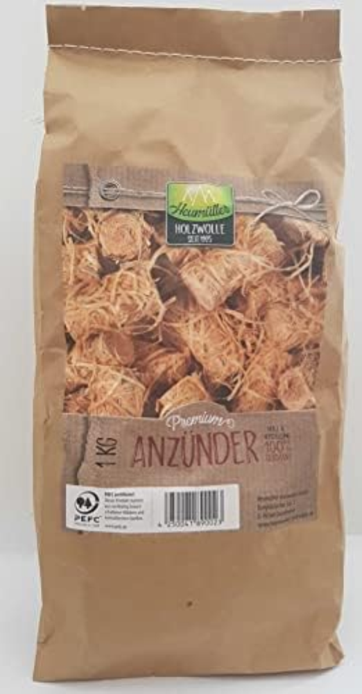 ACCENDIFUOCO ECOLOGICO,/Lana di legno 1 kg