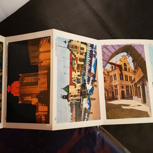 Fab Worlds Fair 1933 Chicago Original Postcard Book Booklet Century Of Progress - Picture 4 of 5