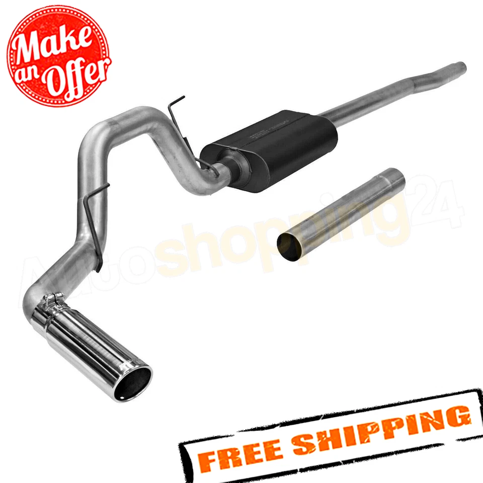 Flowmaster 17403 Force II Exhaust Kit for 2004-2008 Ford F-150/Lincoln Mark LT - Imagem 2 de 4