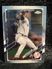 2021 Topps Chrome Ben Baller Aroldis Chapman New York Yankees Card #96