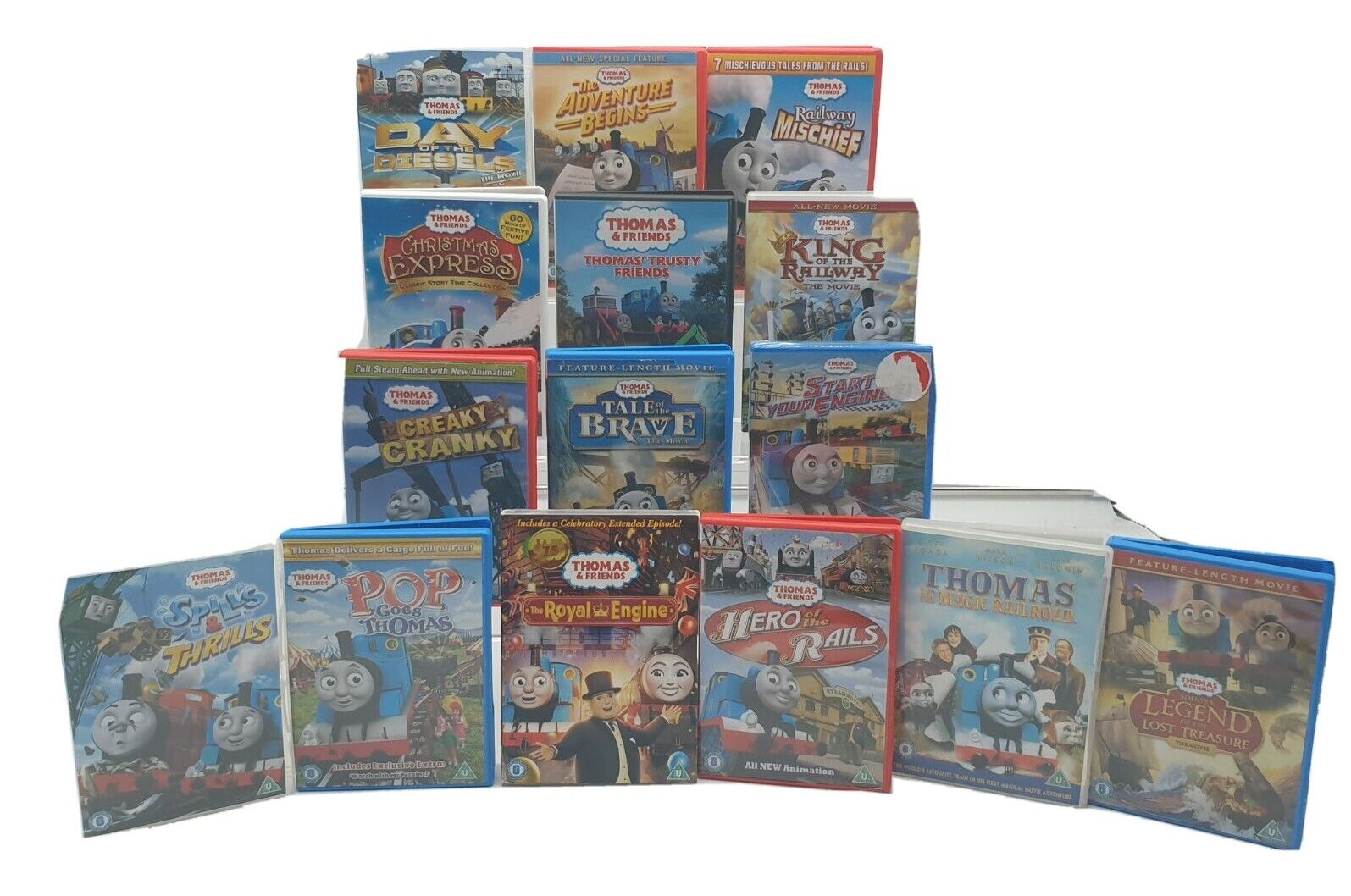 Thomas The Tank  & Friends DVD Bundle x 15 Kids Christmas Express Etc..
