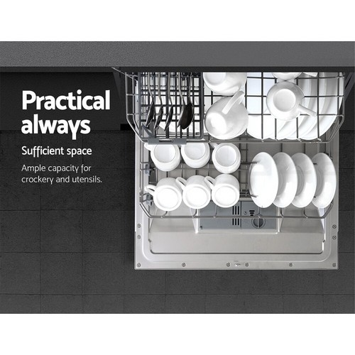 Devanti Benchtop Dishwasher 8 Place Bench Top Countertop Dishwasher