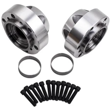 2x Free Wheel Manual Locking Hub For Nissan Patrol GU GQ Ford Maverick 31 Spline