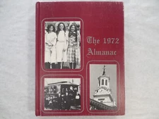 Yearbook, Benjamin Franklin High School, Portland Oregon, 1972, "Almanac"