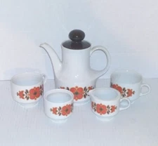 Vintage Mitterteich Bavaria Coffee/Tea Set 6 Piece