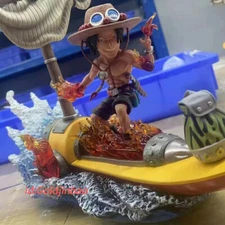 JingZhi Studio One Piece Portgas D. Ace Resin Model In Stock Striker Statue Hot