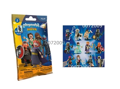 PLAYMOBIL 70139 movie serie all 12 figures NEW IN UNOPENED