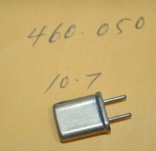 Vintage Scanner Radio Crystal - 460.050 MHz / 10.7 iF / HC-25/U