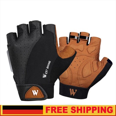 Halbfinger-Handschuhe atmungsaktiv reflektierend zum Klettern Outdoor-Sport DE