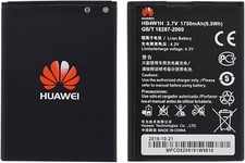 Genuine Li-ion Polymer Battery Model: HB4W1H 1750mAh 3.7V 6.5Wh Compatible