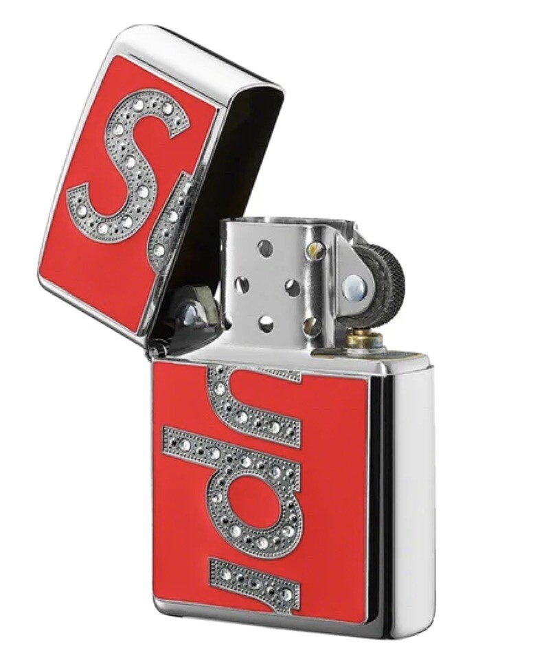 Brand New- Supreme Swarovski Crystal Zippo Lighter