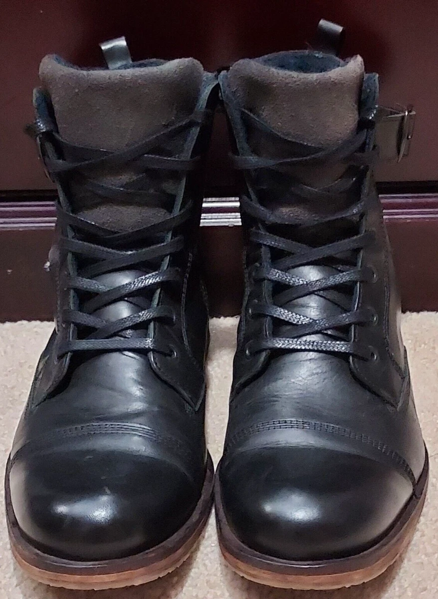 Steve madden hotsell black mens boots