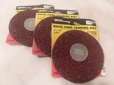 Lot of 3 - Forney  5 in. Aluminum Oxide  Adhe...