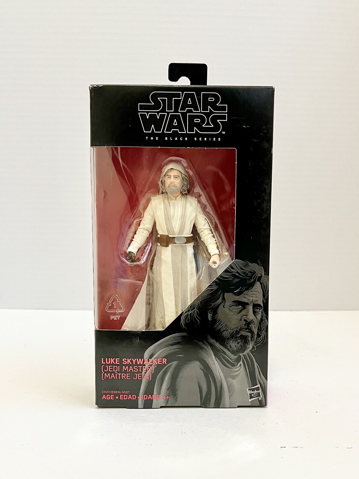 Star Wars The Black Series #46 Luke Skywalker Jedi Master 6” Action Figure