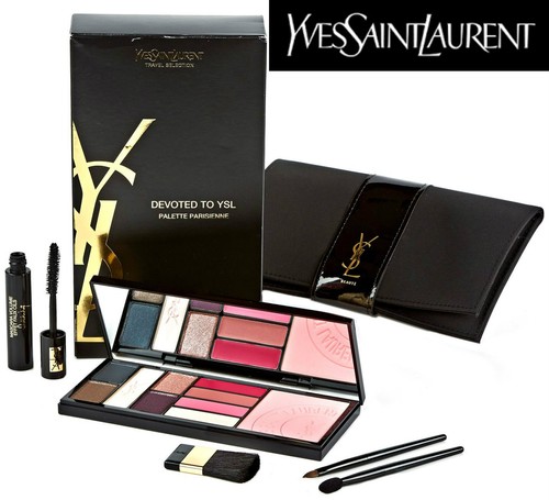 100%AUTHENTIC Exclusive RARE YSL PARISIENNE COMPLETE MULTI Makeup TRAVEL PALETTE - Picture 1 of 8