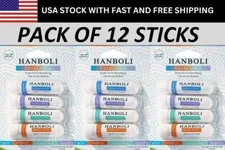 New Nasal Stick Pack OF 12 Enhance Breathing + Boost Focus Breathe Vapor HANBOLI