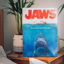 Fizz Creations Official Licensed Universal Classics Jaws Poster Light