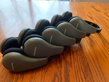 Lof Of -5- Radio Shack Wireless Stereo Headphones Over Ear Used AS-IS Untested