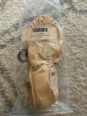 Grishko Model 6 Performance Split Sole TAN Canvas Ballet Flats