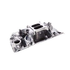 401 390 360 Carb Intake Manifold Dual Plane Air Gap Aluminum For Amc V8 Polished 401 390 360 Carb Intake Manifold Dual Plane Air Gap Aluminum For Amc V8 Polished