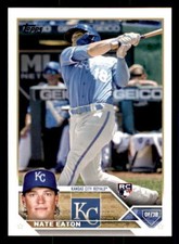 2023  Topps  #557 Nate Eaton Kansas City Royals RC