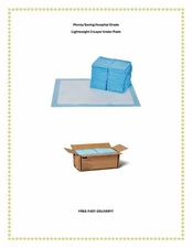 17x24" CHEAP $avings 3-Layer Adult Lightweight Hospital Under Pads Under .12ȼea.
