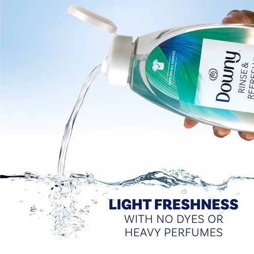 Downy Rinse & Refresh Wäsche Stoffspülung, kühler Baumwollduft, 3er-Pack, 76,5 Unzen - Bild 7 von 9