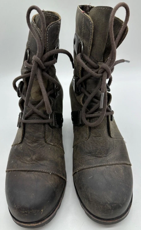 sorel joan of arctic wedge heel lace up ankle boots