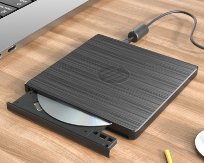 Genuine HP External USB CD DVD Burner Writer Player Drive for Laptop Desktop PC
