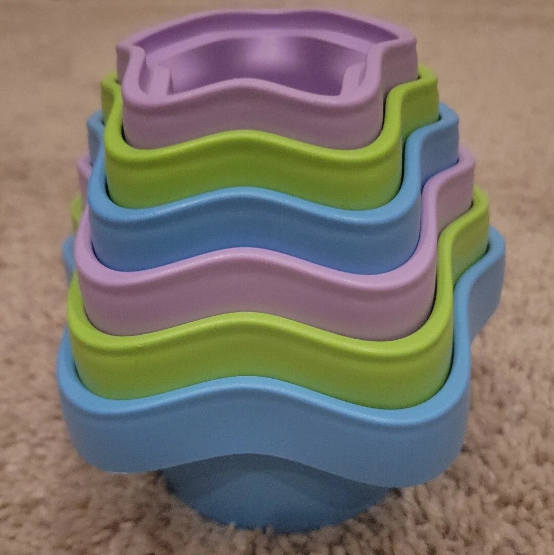 My First Green Toys Stacking Cups Stars