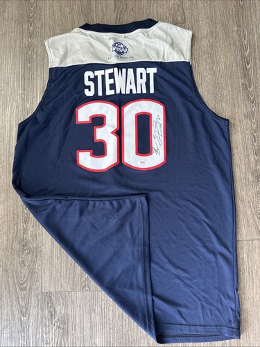 Breanna Stewart UConn Huskies Autograph Signed Jersey! Psa Coa! Rare