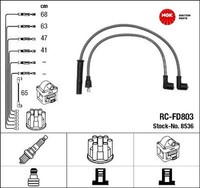 NGK 8536 ZüNdleitungssatz ZüNdkabelsatz ZüNdkabel FüR Ford