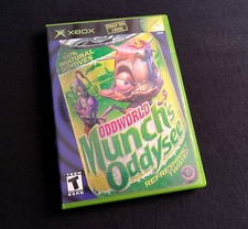 Oddworld: Munch's Oddysee - Microsoft Xbox Complete in Box CIB Authentic