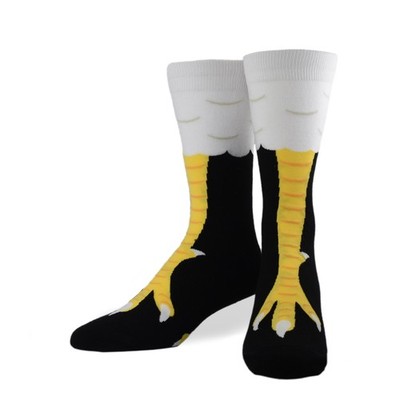Odd Sox Chicken Feet Funny Novelty Socks Adult Large