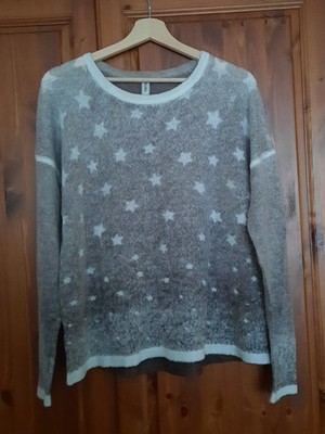 MB multiblu Strickpullover Pulli Sterne Gr. XL