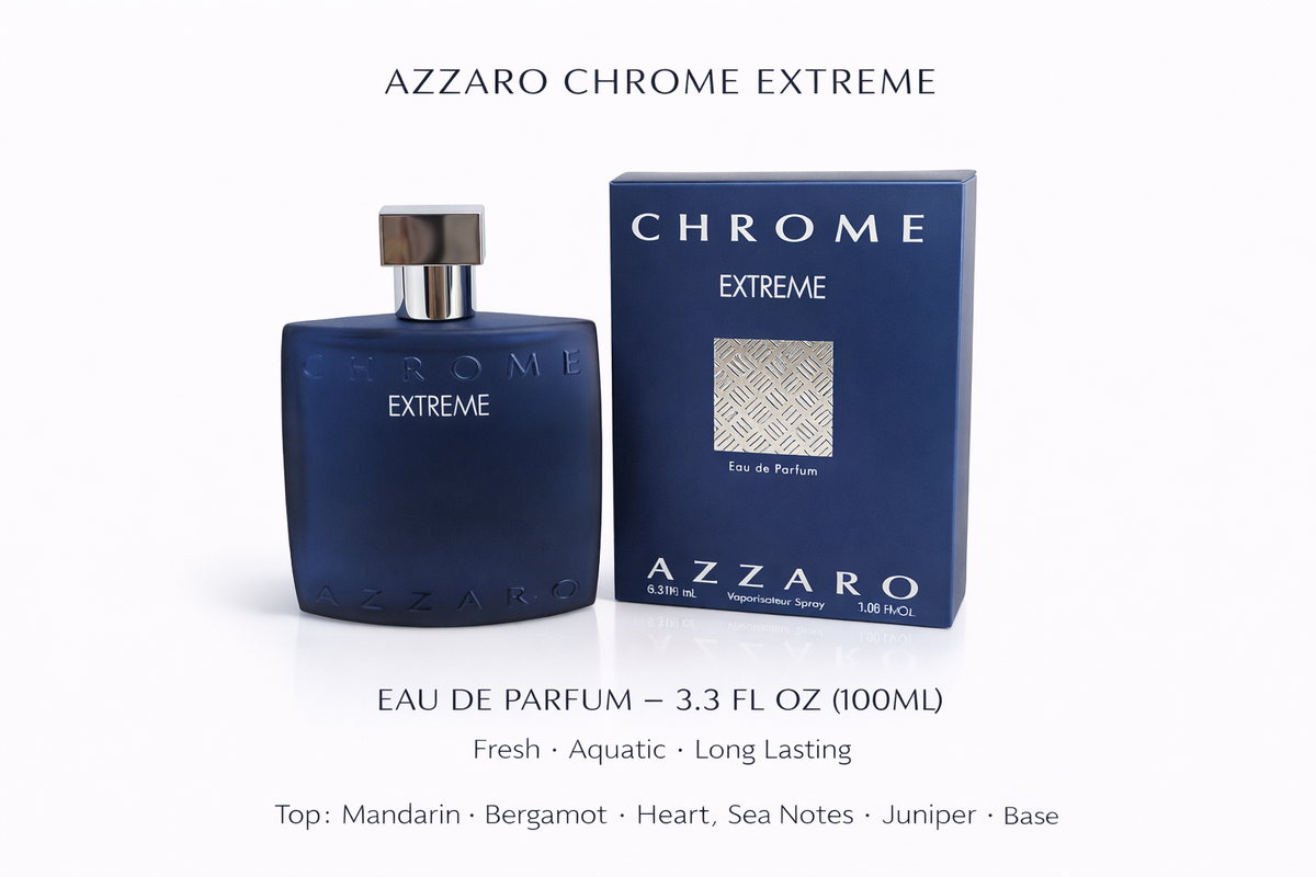 Azzaro Chrome Extreme 3.3oz EDP Men | eBay