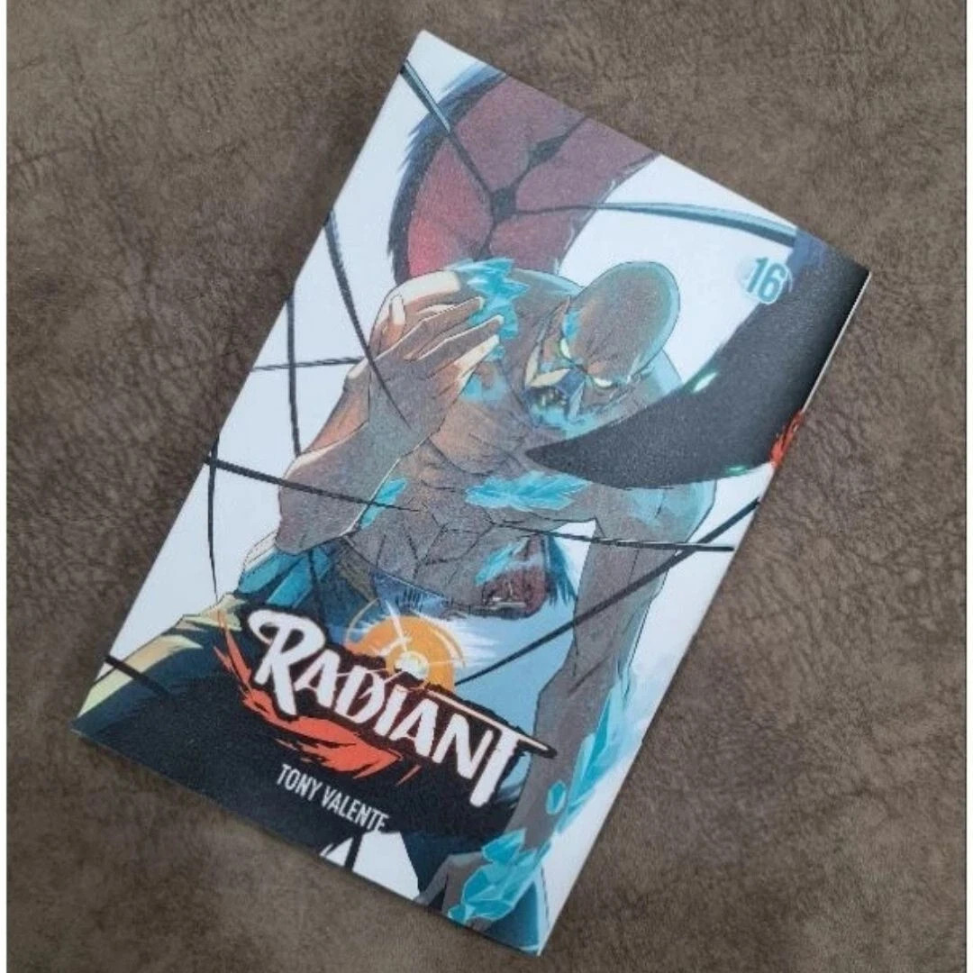 Radiant Manga By Tony Valente Volume 1-16 Set English Version