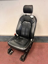 2018 Ford Expedition Limited Drivers Front Black Leather Bucket Seat