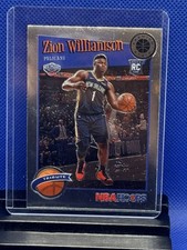 2019-20 PANINI HOOPS PREMIUM STOCK TRIBUTE BASKETBALL #296 ZION WILLIAMSON RC