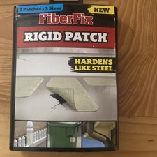 FiberFix Rigid 3 pack repair Rigid Patches Hardens Like Steel! 2x8in 3x3in 5x5in